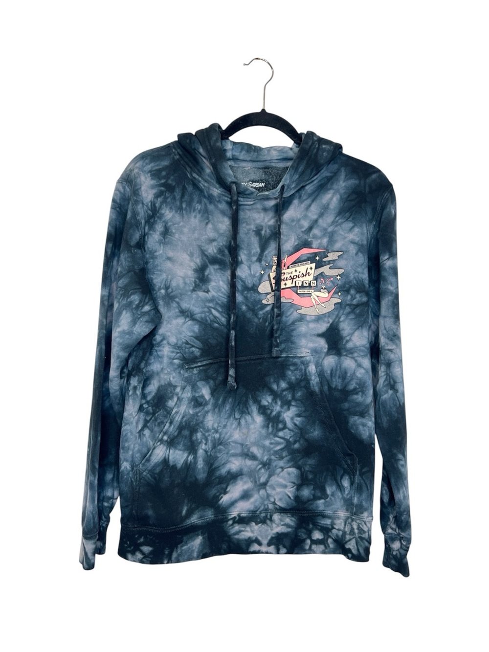 Bailey Sarian Suspish Inn Tie Dye Print Hoodie size Small
